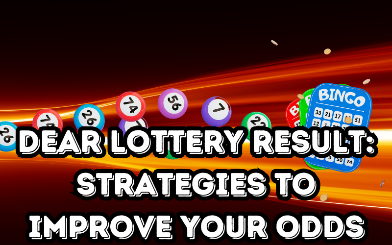 dear lottery result