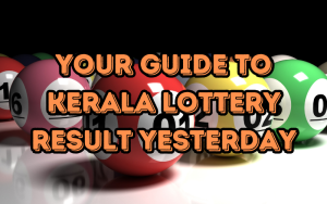 kerala lottery result yesterday